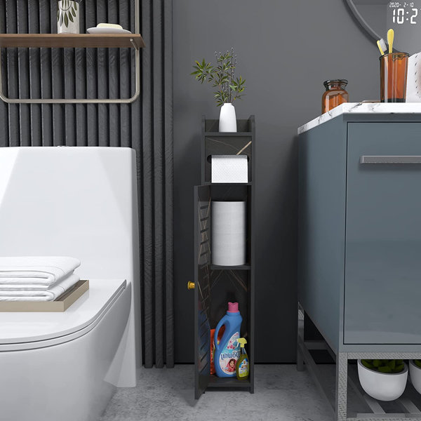 Ebern Designs Freestanding Toilet Roll Holder Wayfair.co.uk